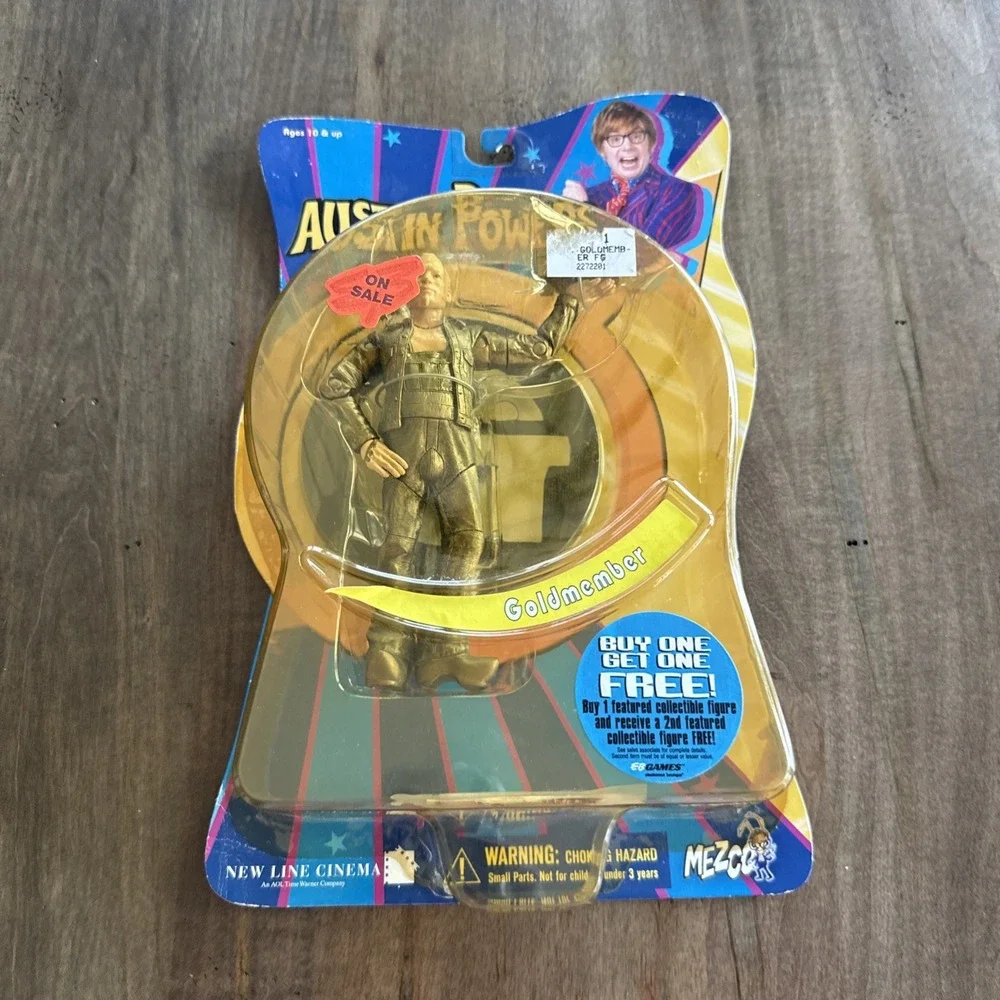 2002 Mezco Austin Powers Goldmember Action Figure Mike Myers